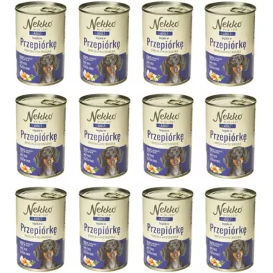 Nekko przepiórka adult 400 g × 12