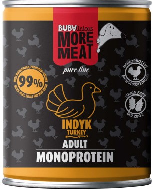 Buba More Meat Pure Line indyk 800 g