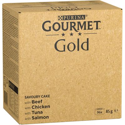 Purina Gourmet Gold mix smaków w sosie 85 g × 96