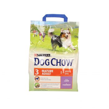 Purina Dog Chow jagnięcina Mature Adult 5+ jagnięcina 2,5 kg