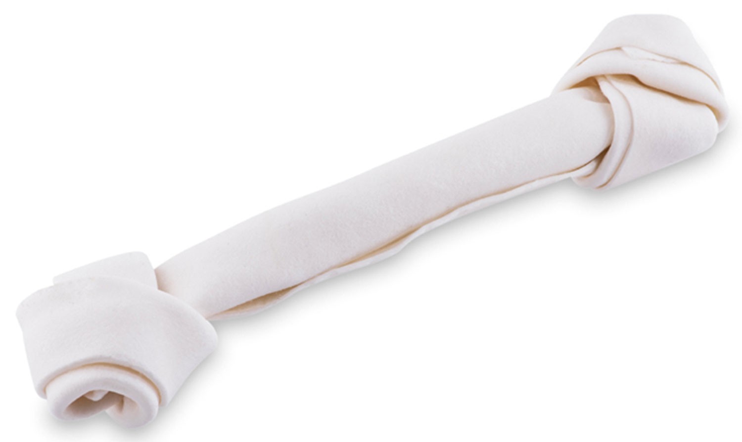 Maced kość wiązana biała 30 cm
