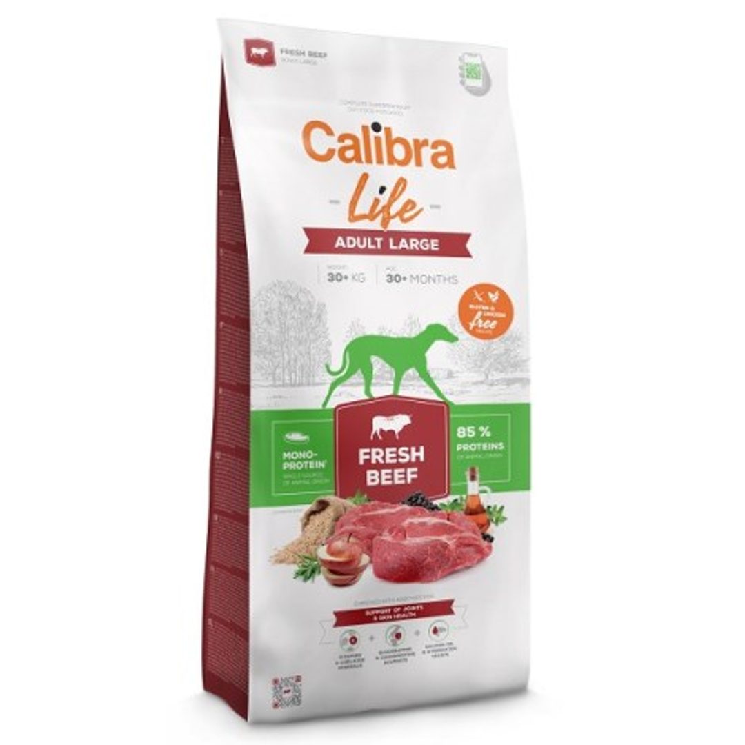 Calibra Dog Life wołowina adult duże rasy 2,5 kg