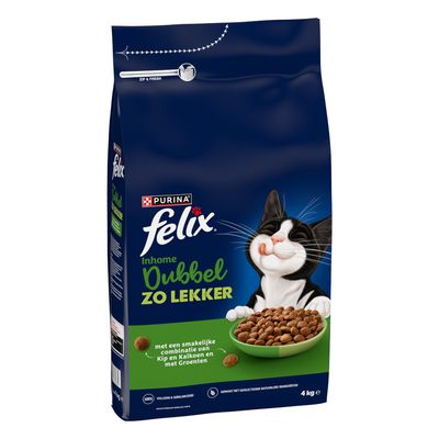 Purina Felix Inhome Hairball Indoor indyk, kurczak adult 4 kg