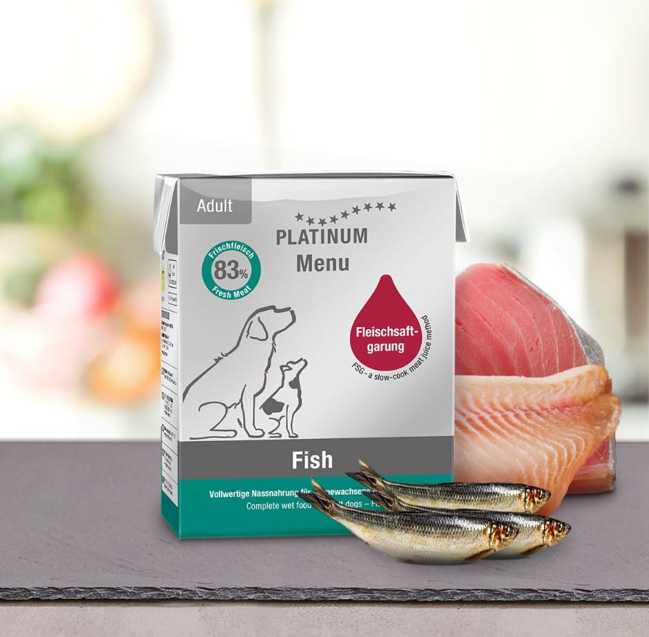 Platinum Menu ryba adult 185 g