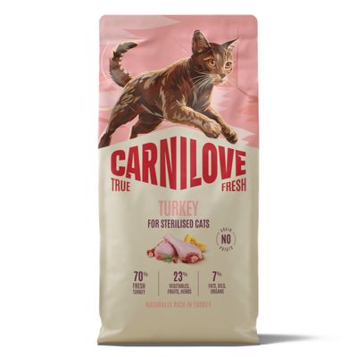 Carnilove True Fresh Sterilised indyk adult 6 kg × 2