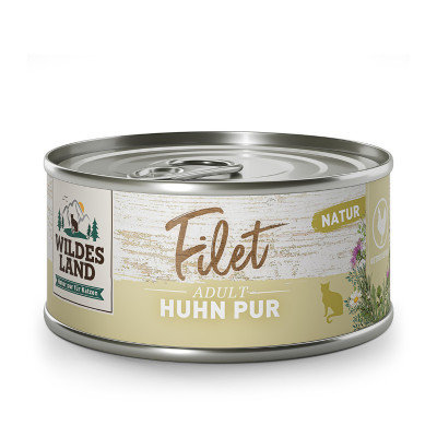Wildes Land Filet kurczak w sosie adult 80 g