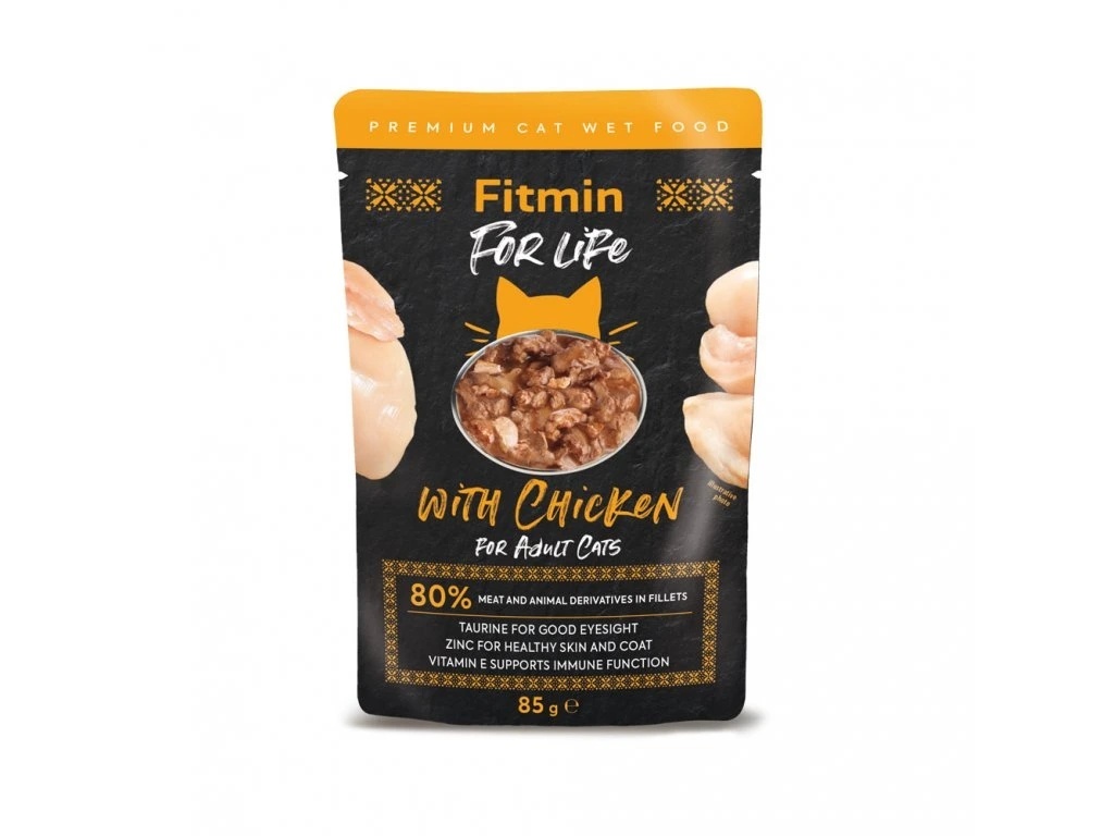 Fitmin For Life kurczak w sosie adult 85 g