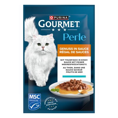 Purina Gourmet Perle tuńczyk w sosie adult 85 g × 52