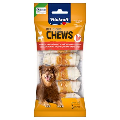Vitakraft Delicious Chews kurczak małe rasy 14 g × 5