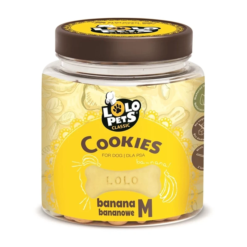 Lolo Pets banan średnie rasy 210 g