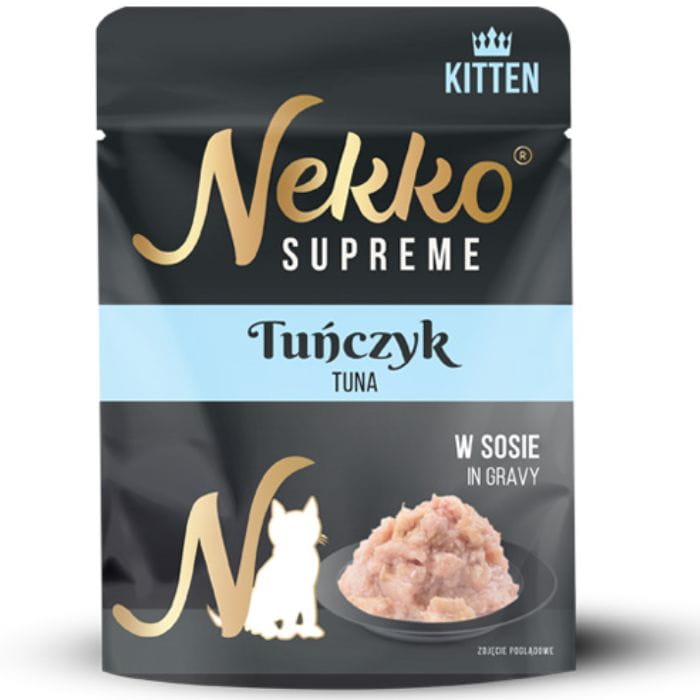 Nekko Supreme tuńczyk w sosie kitten 70 g