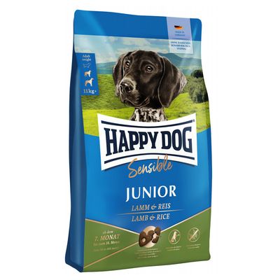 Happy Dog Sensible jagnięcina z ryżem junior 10 kg