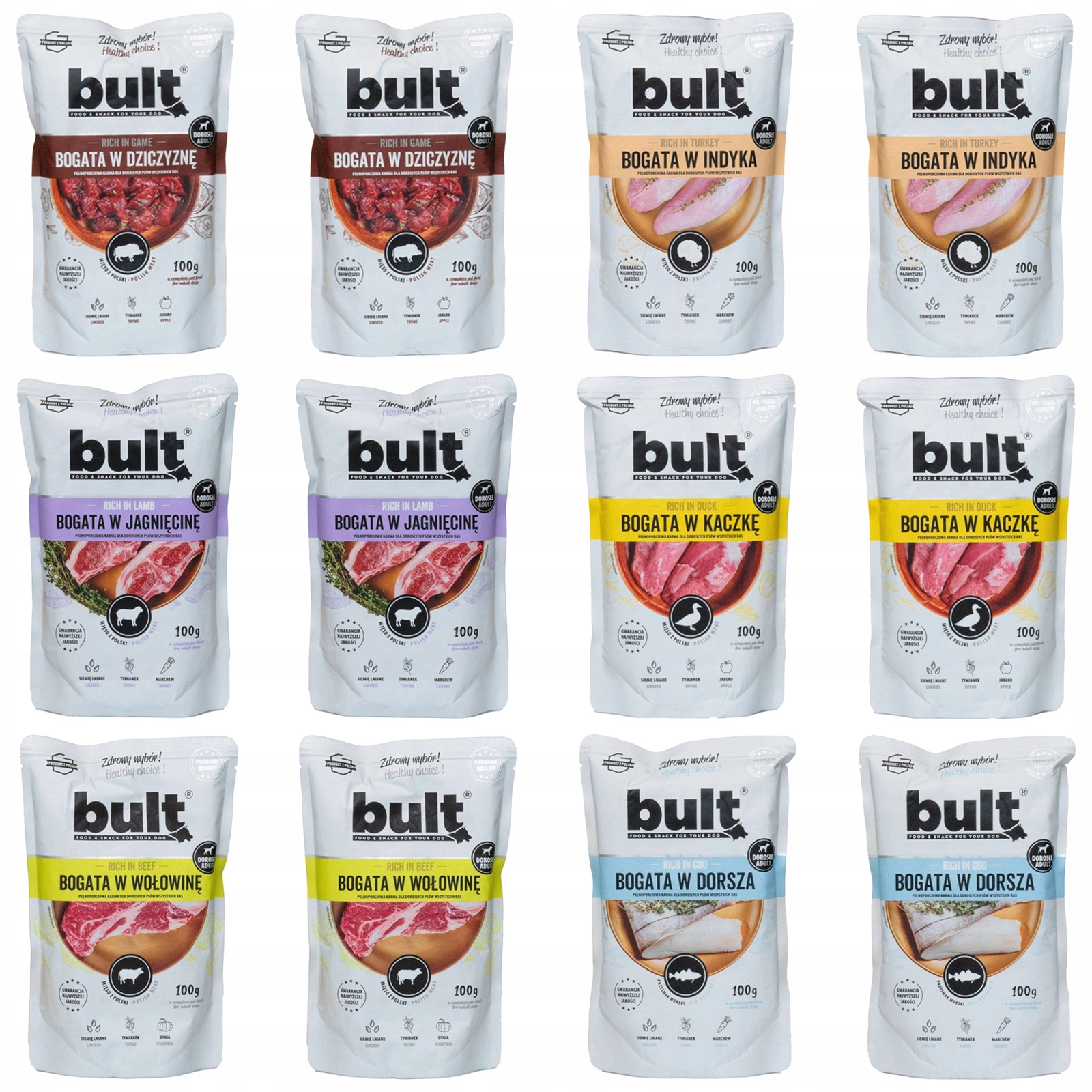 Bult mix smaków 100 g × 12