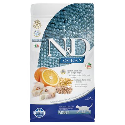 Farmina N&D Ocean dorsz adult 1,5 kg × 3