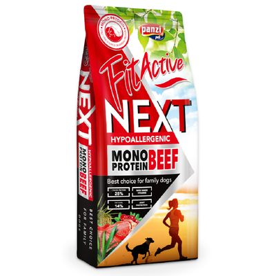 FitActive Next Hypoallergenic Mono wołowina 15 kg