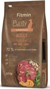 Fitmin Purity Grain Free wołowina adult 12 kg