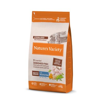Nature's Variety Healthy Grains Sterilised ryby adult 1,25 kg