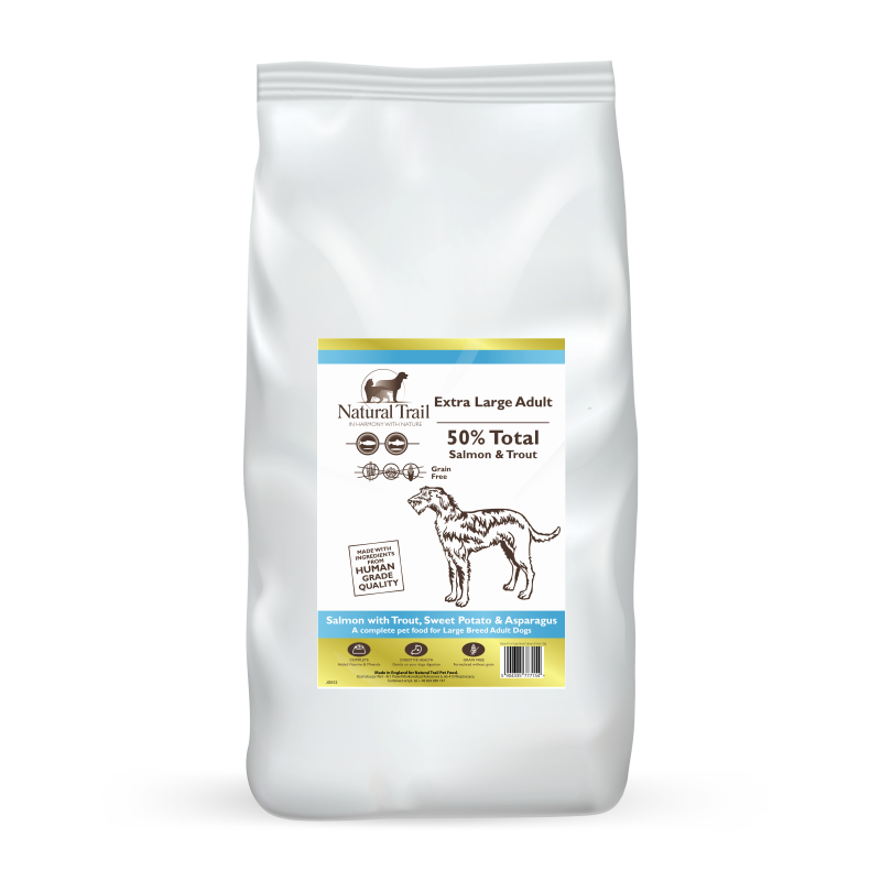 Natural Trail pstrąg, łosoś duże rasy 12 kg