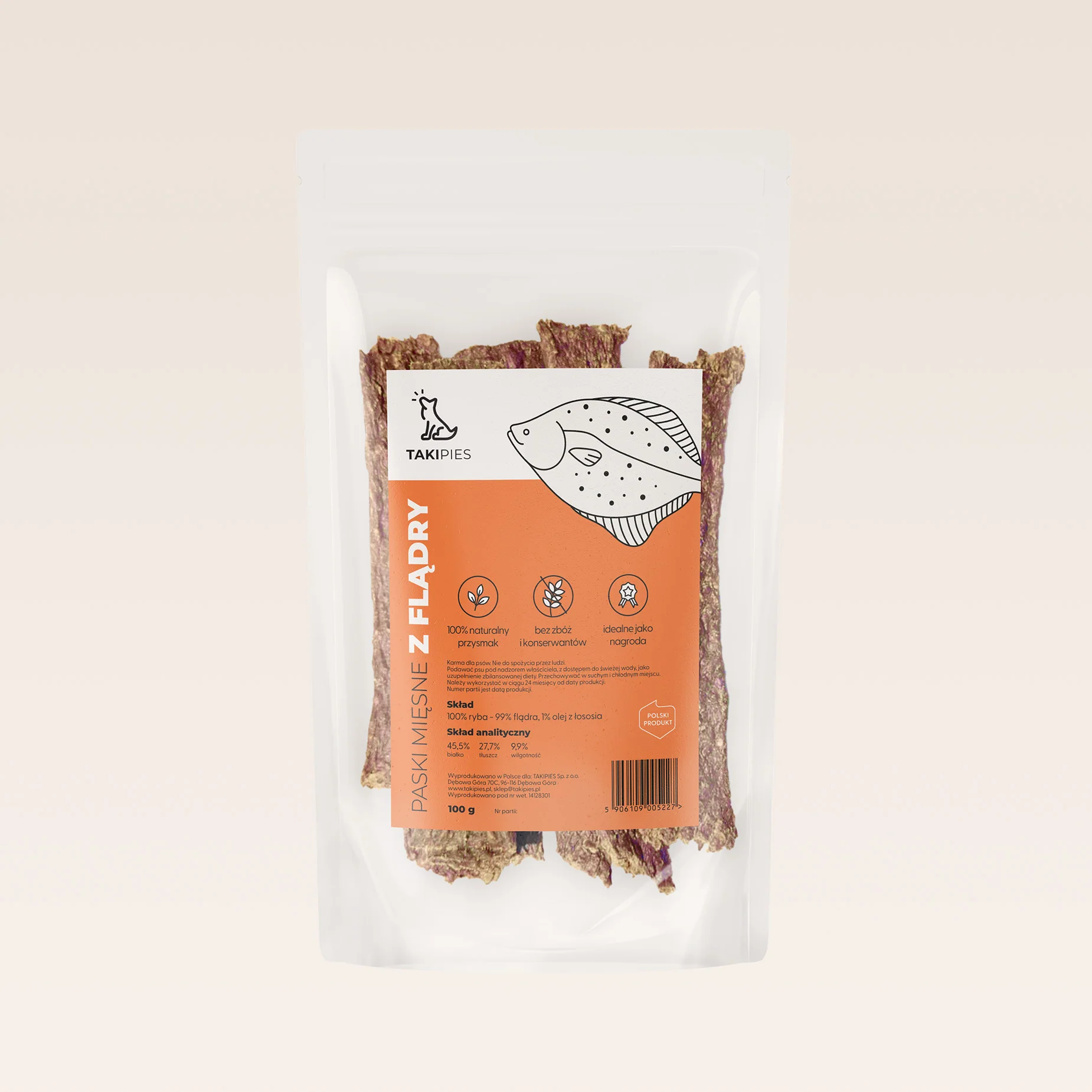 Takipies flądra 100 g