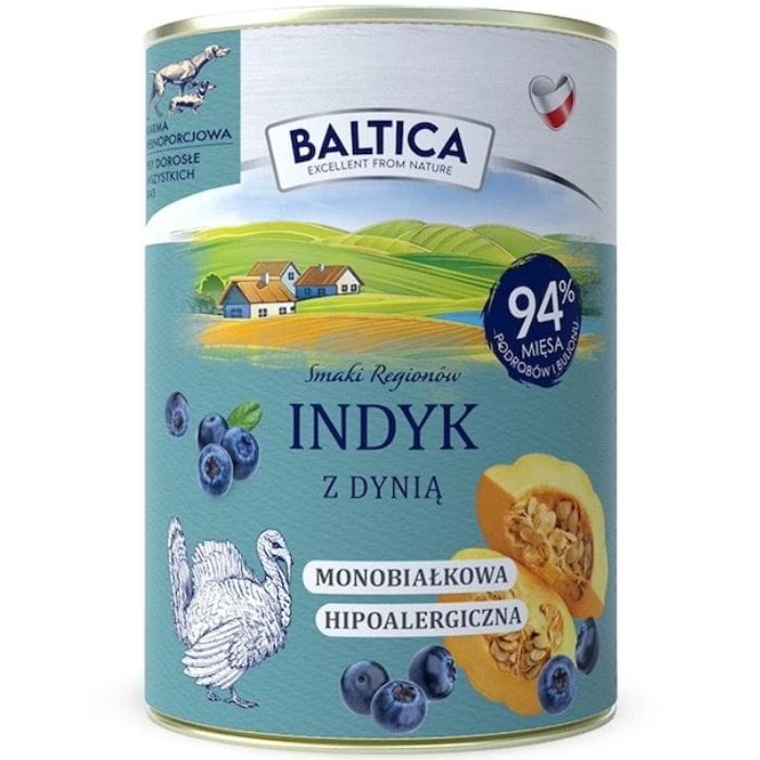 Baltica Smaki Regionów indyk adult 400 g