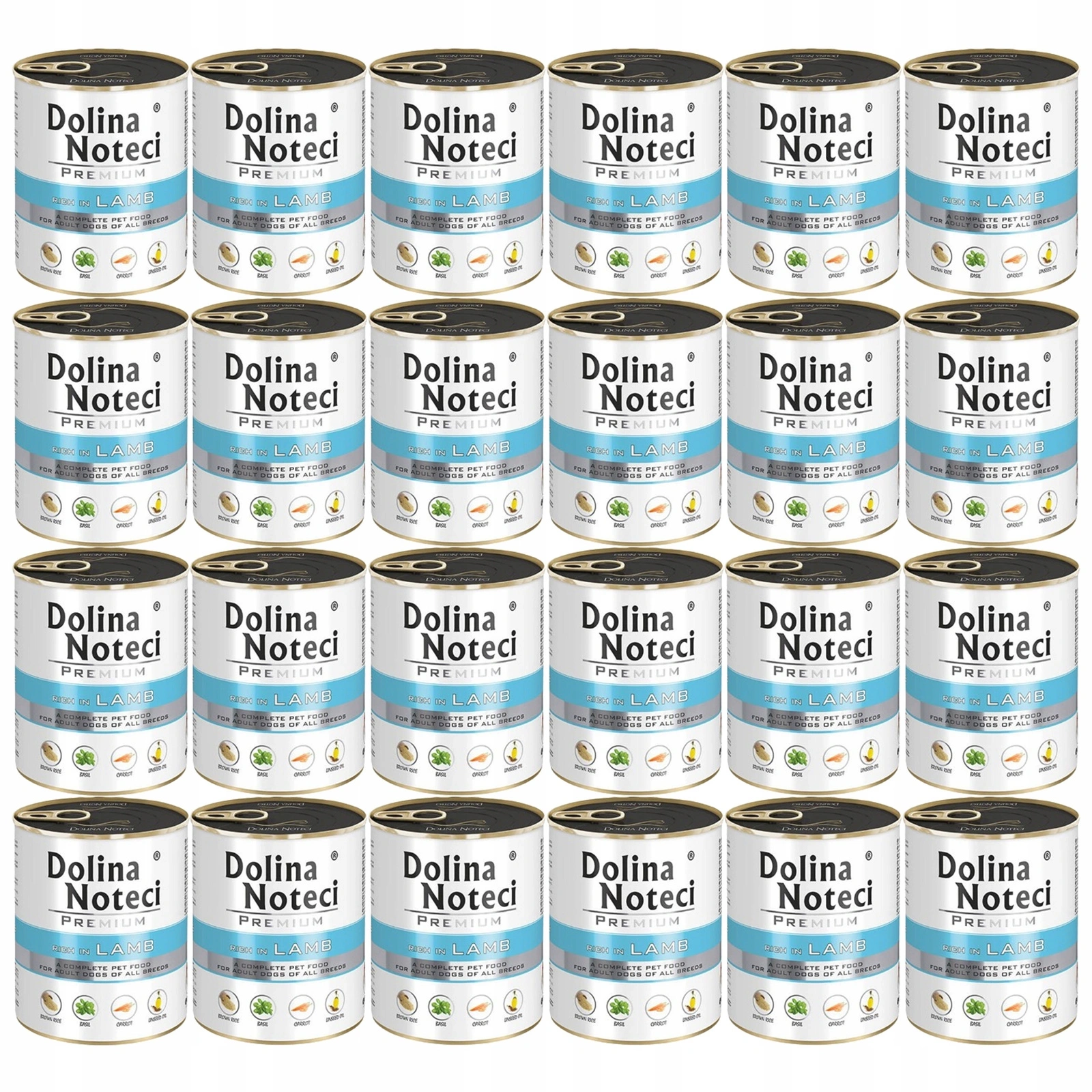 Dolina Noteci Premium jagnięcina adult 800 g × 24