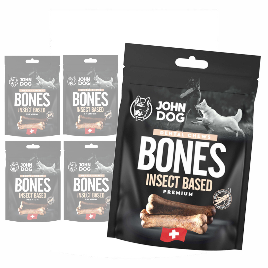 John Dog Dental Chews owady 120 g × 5