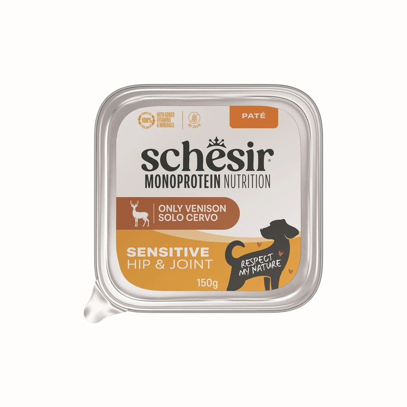 Schesir Monoprotein Sensitive Hip And Joint jeleń adult 150 g