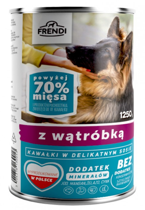 Pet Republic Frendi wątróbka adult 1,25 kg