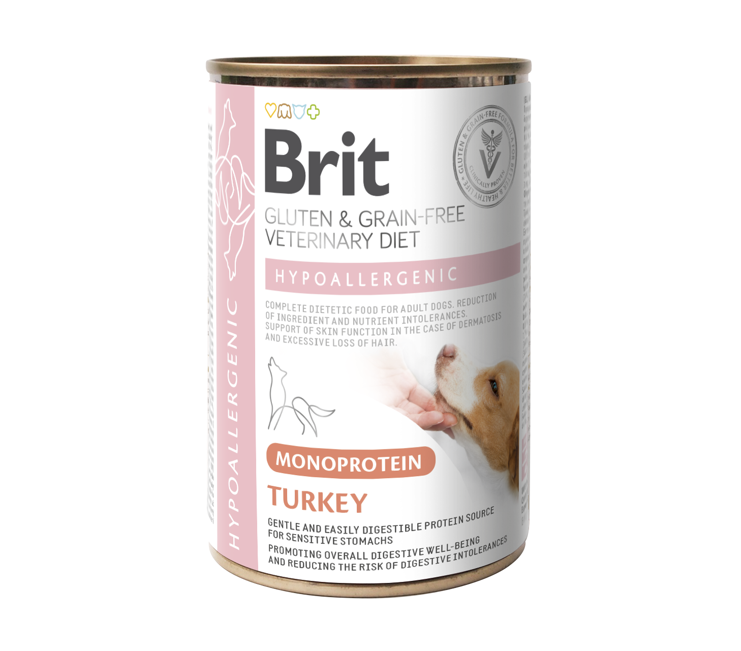Brit Veterinary Diets Hypoallergenic indyk adult 400 g