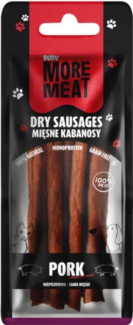 Buba More Meat wieprzowina 10 g × 7