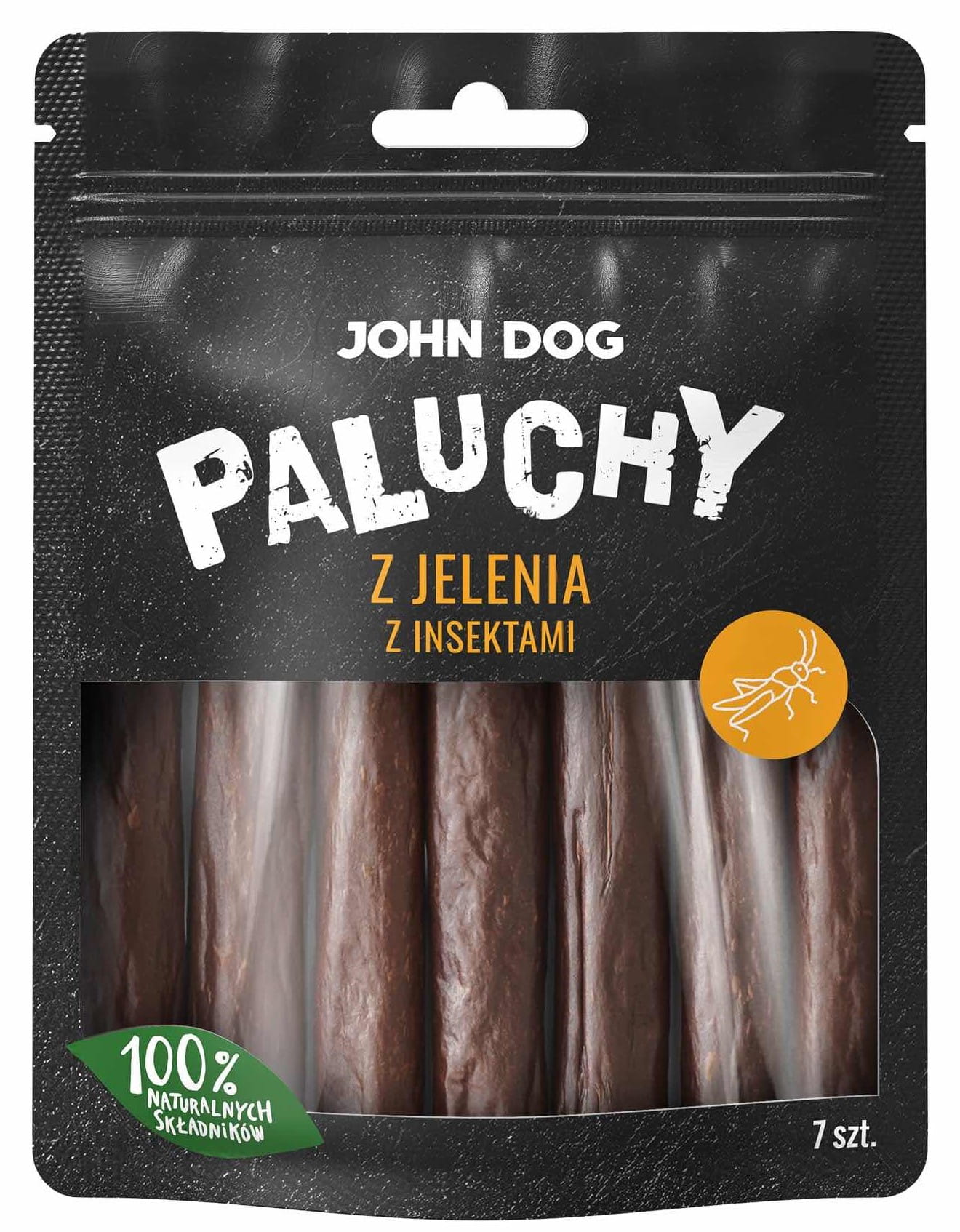 John Dog jeleń, owady 25 g × 7