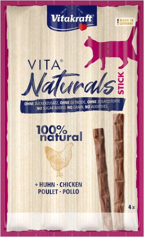 Vitakraft Vita Naturals Stick kurczak 15 g × 4