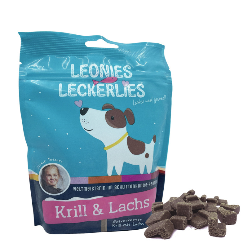 ICEPAW LEONIES kryl, łosoś 125 g