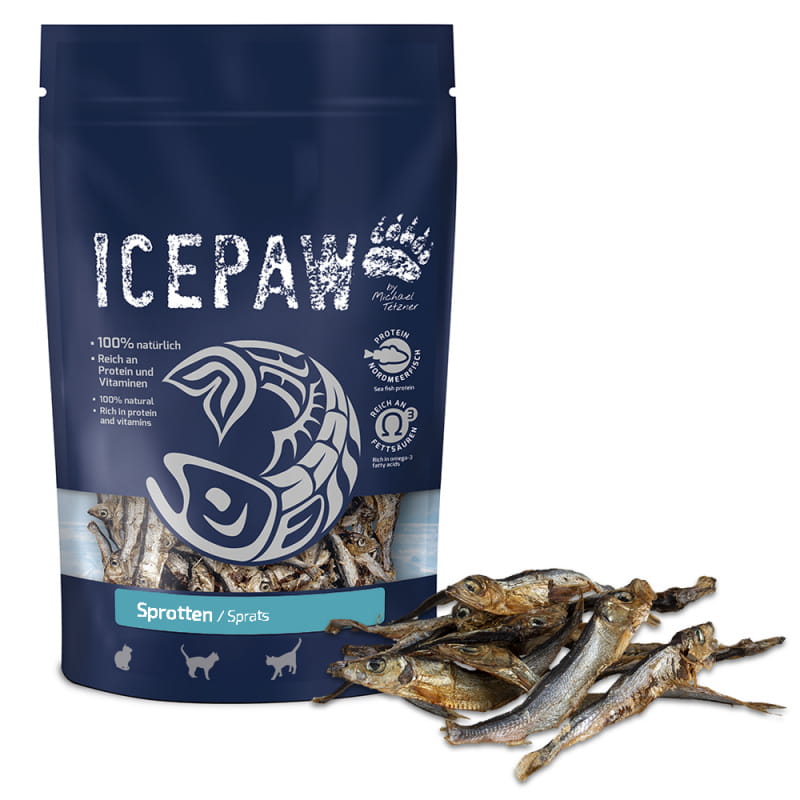 ICEPAW szprotka 125 g