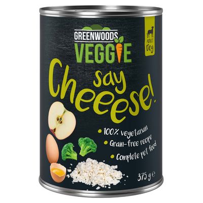 Greenwoods Veggie jajko, ser adult 375 g × 24