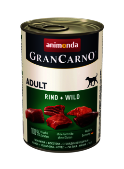 Animonda GranCarno wołowina, dziczyzna adult 400 g