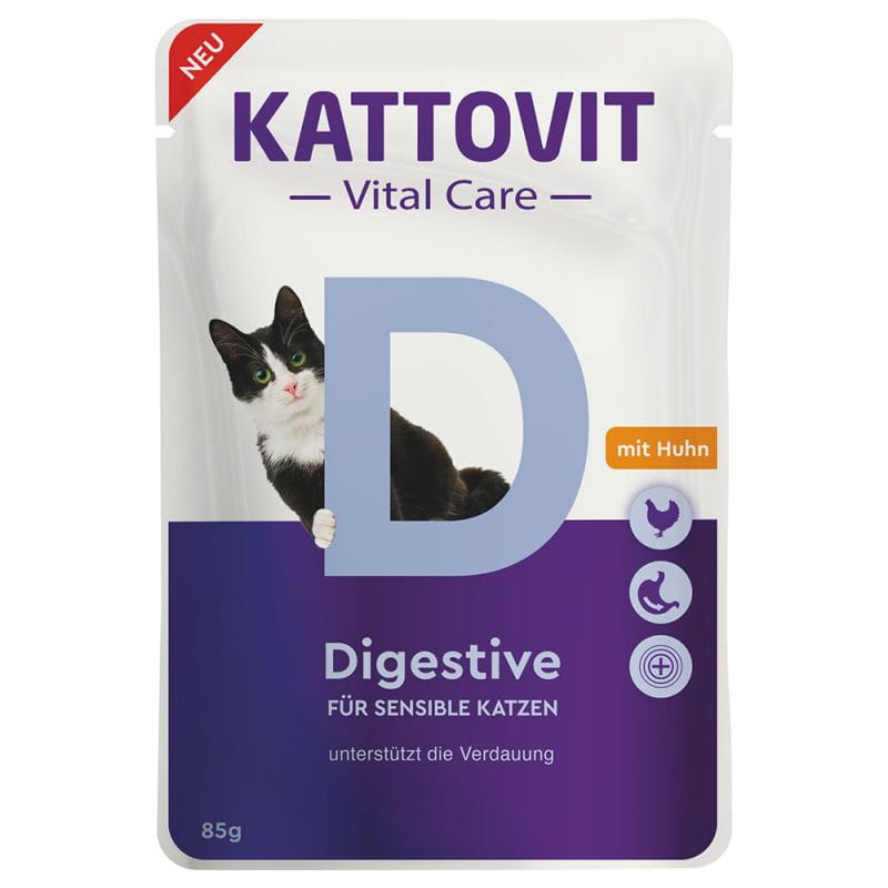 Kattovit Vital Care Digestive kurczak w sosie 85 g