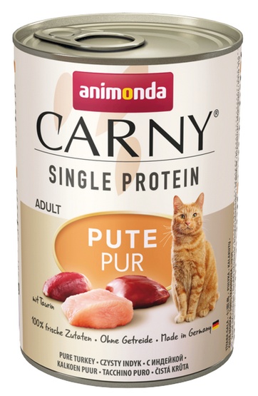 Animonda Carny Single Protein Sensitive indyk pasztet adult 400 g