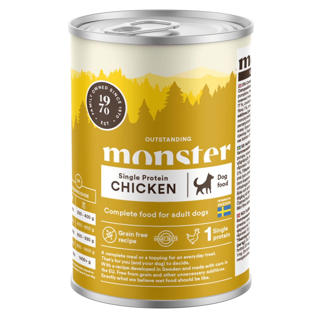 Monster Dog Single Protein kurczak adult 400 g