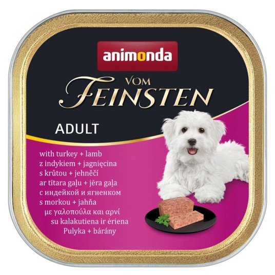 Animonda Vom Feinsten indyk, jagnięcina adult małe rasy 150 g