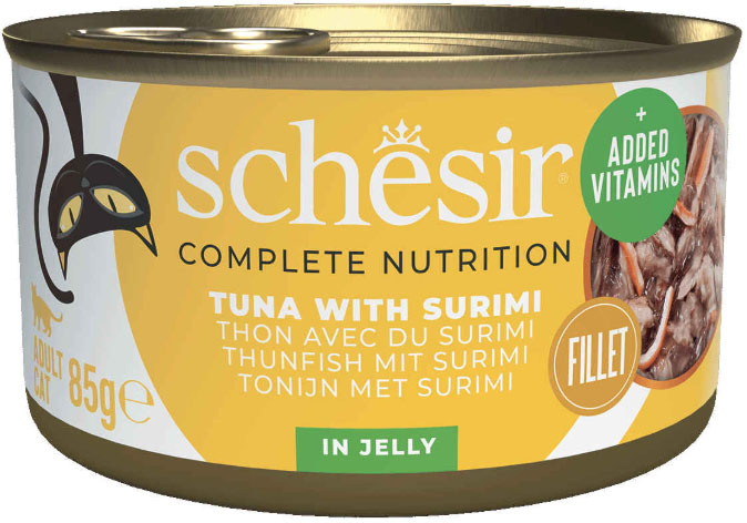 Schesir C&B tuńczyk z surimi w galaretce adult 85 g