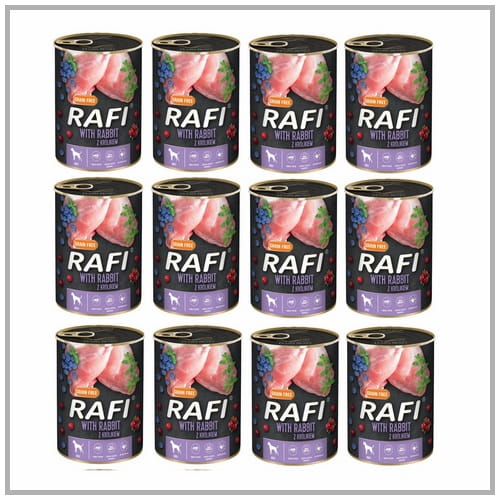 Rafi królik adult 400 g × 12