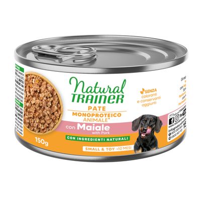 Trainer Pate Monoproteico wieprzowina adult małe rasy 150 g