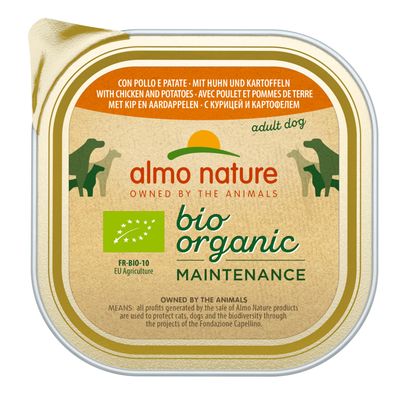 Almo Nature BioOrganic Maintenance kurczak adult 300 g × 9