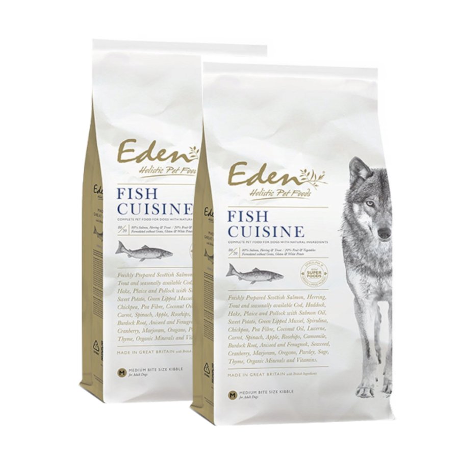 Eden Fish Cuisine łosoś, śledź średnie rasy, duże rasy 2 kg × 2