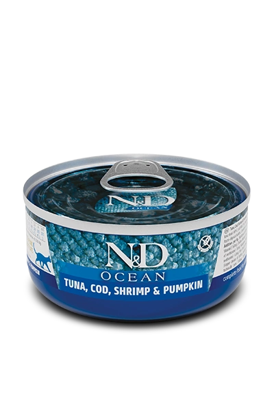 Farmina Ocean dorsz, krewetki, tuńczyk adult 70 g