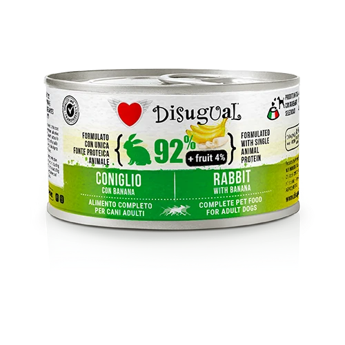 Disugual królik z bananem adult 150 g