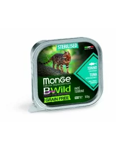 Monge Bwild Sterilised tuńczyk pasztet adult 100 g