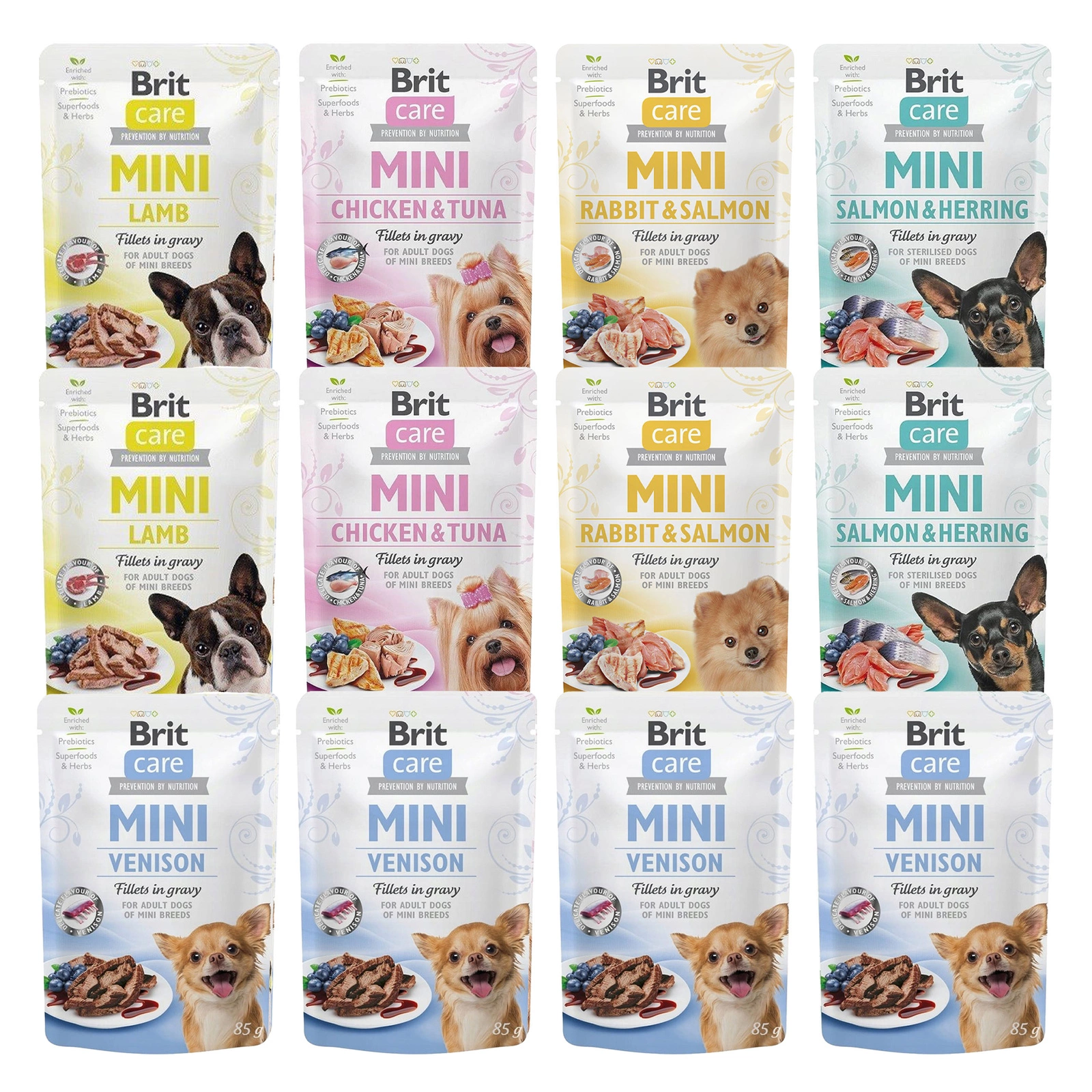Brit Care małe rasy 85 g × 12