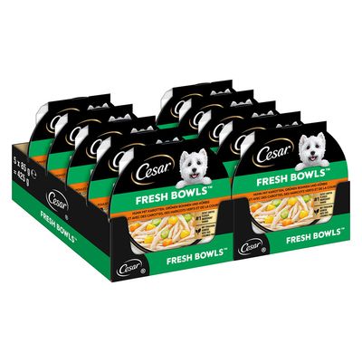 Cesar Fresh Bowls kurczak 85 g × 10